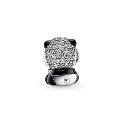 Pandora Charms<Charm Moments panda noir