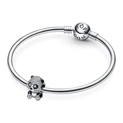 Pandora Charms<Charm Moments panda noir