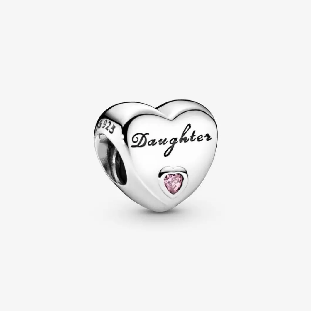 Pandora Charms<Charm 791726PCZ - Charm Amour Maternel
