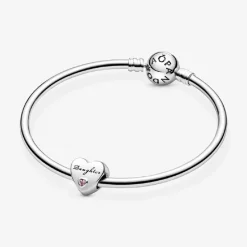 Pandora Charms<Charm 791726PCZ - Charm Amour Maternel