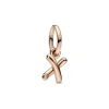 Pandora Charms<Charm Pendant Alphabet Lettre x Manuscrite