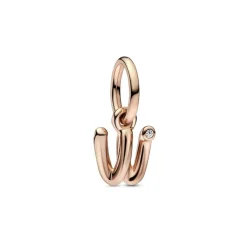 Pandora Charms<Charm Pendant Alphabet Lettre w Manuscrite