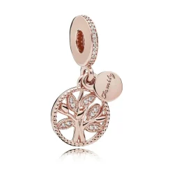 Pandora Charms<Charm Pendant Arbre de Vie Scintillant Moments