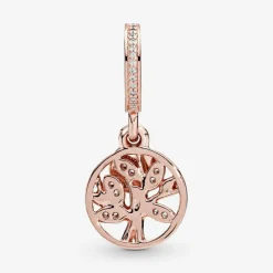 Pandora Charms<Charm Pendant Arbre de Vie Scintillant Moments