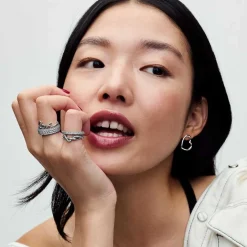 Pandora Charms<Charm Pendant Arbre de vie Cœur Passions - Argent