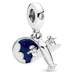 Pandora Charms<Charm Pendant Avion à Hélice Moments