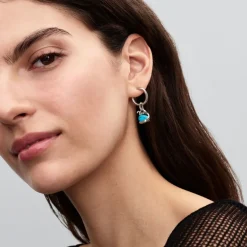 Pandora Charms<Charm Pendant Baleine Turquoise 793822C01