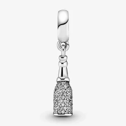 Pandora Charms<Charm Pendant Bouteille de Vin Scintillante Moments