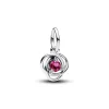 Pandora Charms<Charm Pendant Cercles de l’Éternité Rose