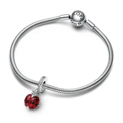 Pandora Charms<Charm Pendant Coccinelle Rouge –