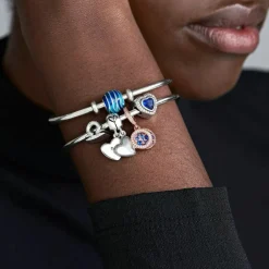 Pandora Charms<Charm Pendant Cœur Séparable Mère & Fils Moments