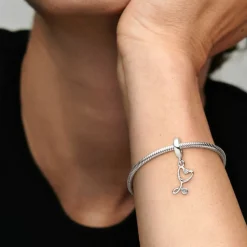 Pandora Charms<Charm Pendant Cœur Stéthoscope Passions - Argent