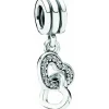 Pandora Charms<Charm Pendant Cœurs Entrelacés Moments
