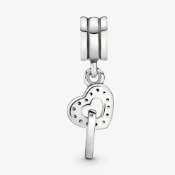 Pandora Charms<Charm Pendant Cœurs Entrelacés Moments