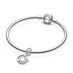 Pandora Charms<Charm Pendant Fer à Cheval porte-Bonheur Passions - Argent