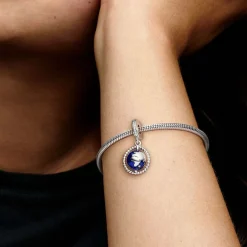Pandora Charms<Charm Pendant Globe Pivotant Moments