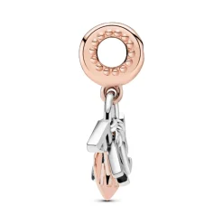 Pandora Charms<Charm Pendant Lettres Family (Famille) Moments