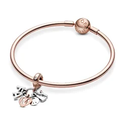 Pandora Charms<Charm Pendant Lettres Family (Famille) Moments