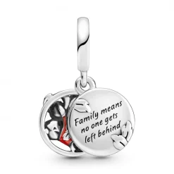 Pandora Charms<Charm Pendant Lilo & Stitch Disney x - Argent