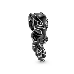 Pandora Charms<Charm pendant Marvel x The Avengers Black Panther - Argent 925/1000ᵉ