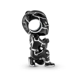 Pandora Charms<Charm pendant Marvel x The Avengers Black Panther - Argent 925/1000ᵉ