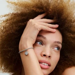 Pandora Charms<Charm Pendant Médaillon Amour Ouvrable et Gravable