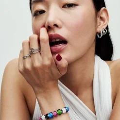 Pandora Charms<Charm Pendant Mini Murano Noir