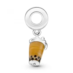 Pandora Charms<Charm Pendant Murano Bubble Tea -