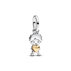 Pandora Charms<Charm Pendant Petit Garçon Heureux