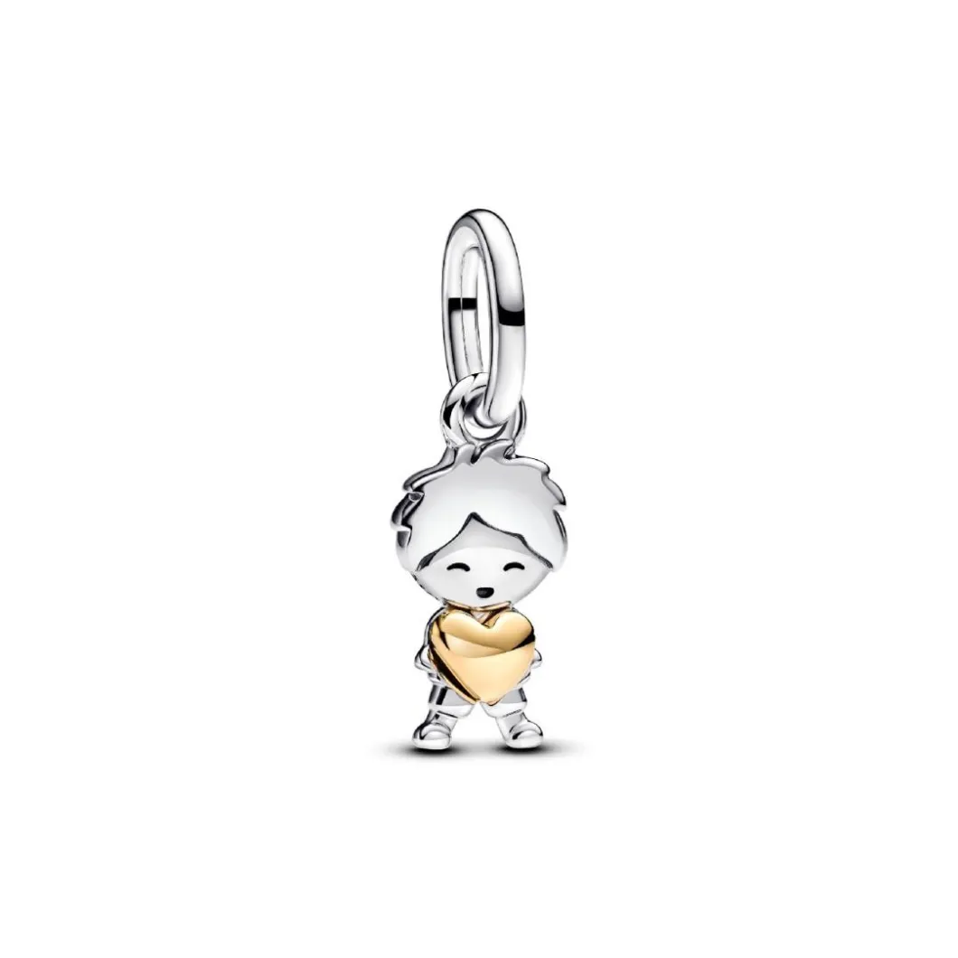 Pandora Charms<Charm Pendant Petit Garçon Heureux