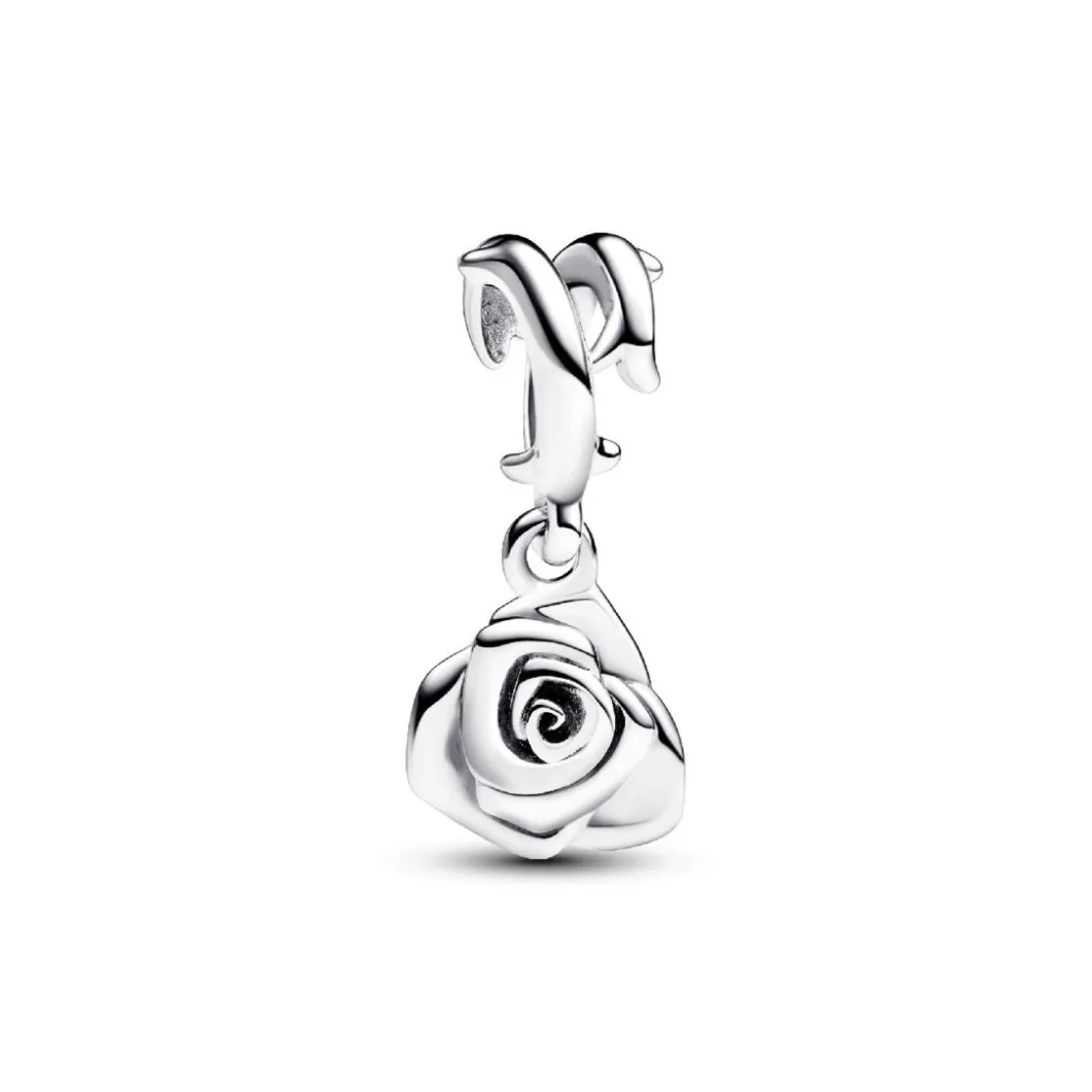 Pandora Charms<Charm Pendant Rose Épanouie
