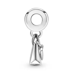 Pandora Charms<Charm Pendant Sac Shopping Moments - Argent