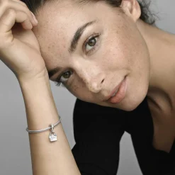 Pandora Charms<Charm Pendant Sac Shopping Moments - Argent