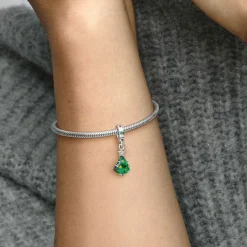 Pandora Charms<Charm Pendant Sapin de Noël Scintillant - Moments