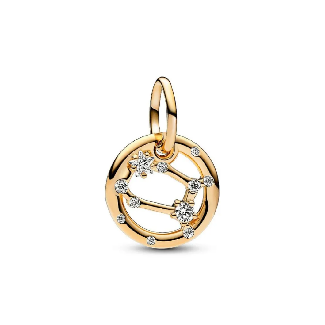 Pandora Charms<Charm Pendant Signe du Gémeaux