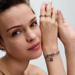 Pandora Charms<Charm Pendant Séparable Disney Le Roi Lion Timon et Pumbaa