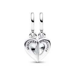 Pandora Charms<Charm Pendant Séparable Mère et Fille - Moments