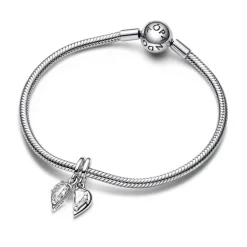 Pandora Charms<Charm Pendant Séparable Mère et Fille - Moments