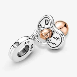 Pandora Charms<Charm Pendant Tétine - Moments