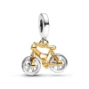 Pandora Charms<Charm Pendant Vélo à Roues Mobiles Bimatière