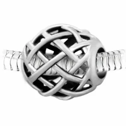 So Charm Bijoux Charms<Charm perle acier SC Crystal - So Charm