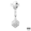 So Charm Bijoux Charms<Charm perle Dé orné de cristaux Swarovski par SC Crystal Paris®