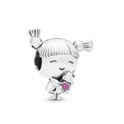 Pandora Charms<Charm Petite Fille Moments