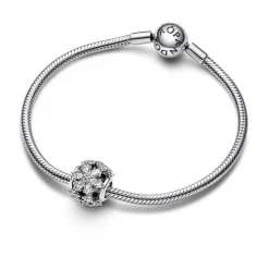Pandora Charms<Charm Rond Herbier Scintillant Timeless