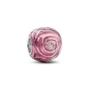 Pandora Charms<Charm Rose Épanouie Rose