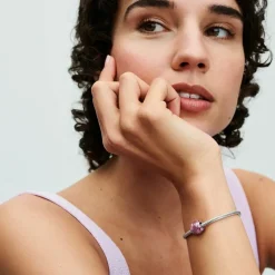 Pandora Charms<Charm Rose Épanouie Rose