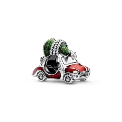 Pandora Charms<Charm Sapin de Noël et Voiture Moments