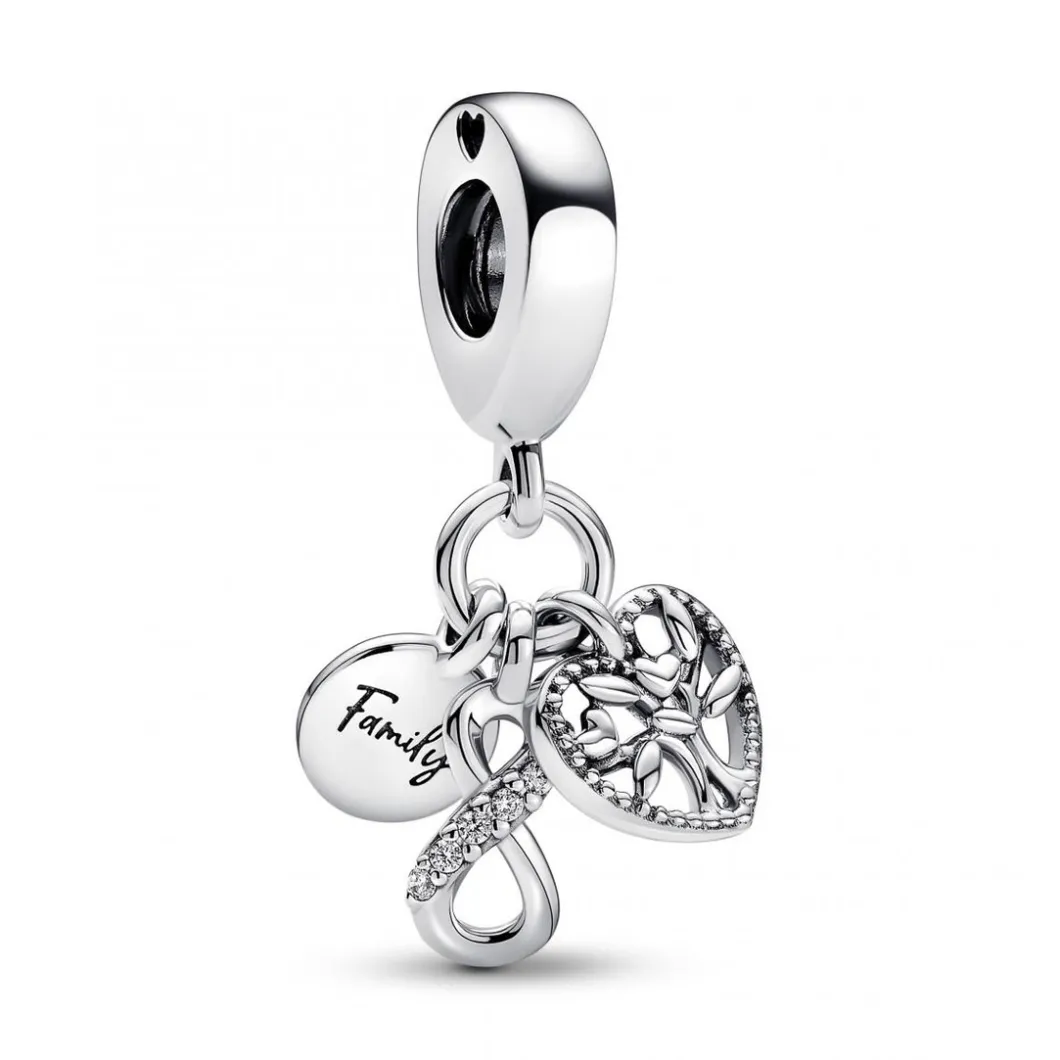 Pandora Charms<Charm triple pendants - Family