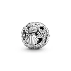 Pandora Charms<Charm Trésors cachés de l'océan Places - Argent