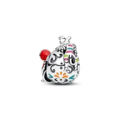 Pandora Charms<Charm Tête de Mort Luminescente Miguel et Dante du film Coco des studios Disney Pixar